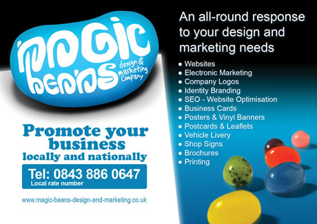 Magic Beans design and marketing Norwich